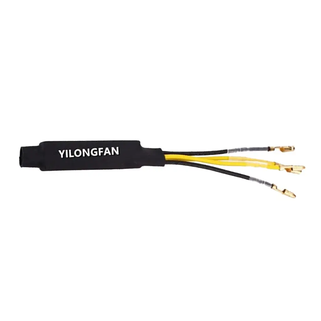 

12V Universal Motorcycles Motorbike LED Bulb Flasher Blinker Resistor, 22cm Wire Length