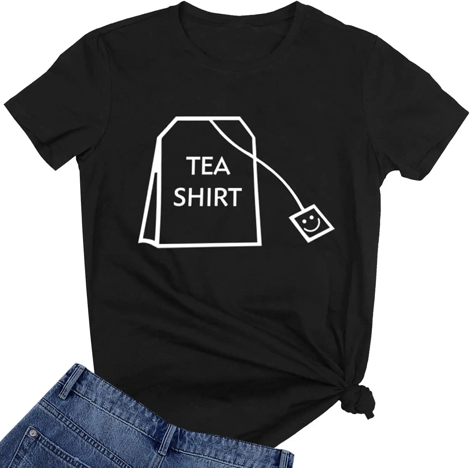 Забавные футболки женские милые топы Детская футболка с графическим рисунком