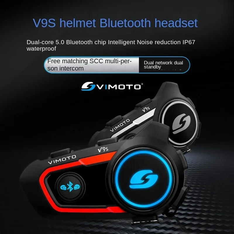 Китайская версия Easy Rider Vimoto Шлем Мотоциклетная Bluetooth-гарнитура Стереогарнитура