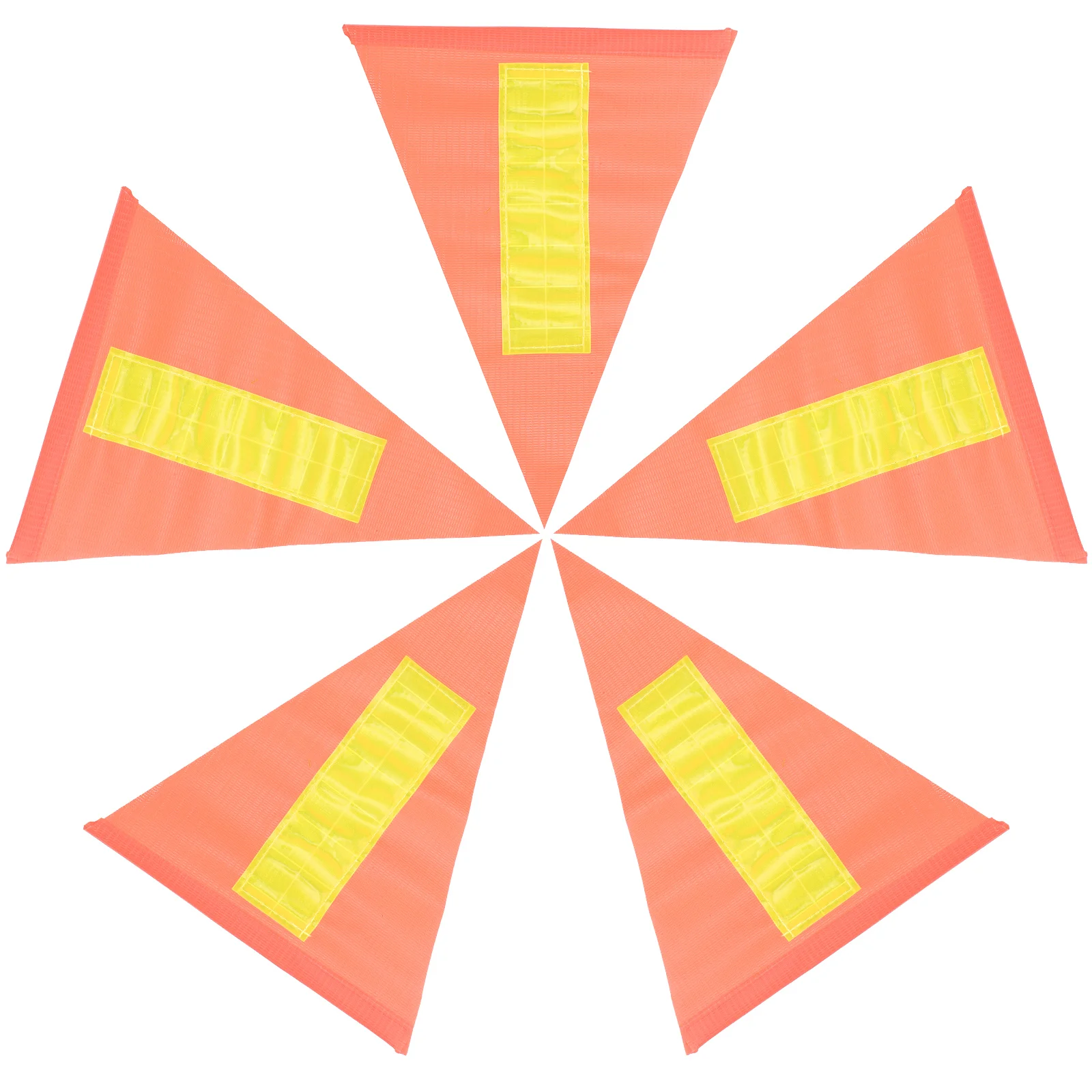 

5 Pcs Reflector Car Accessories Kids Bike Supply Supplies Flag For Cycling Banner Safety Accessory Bicycles Pvc Flags Child