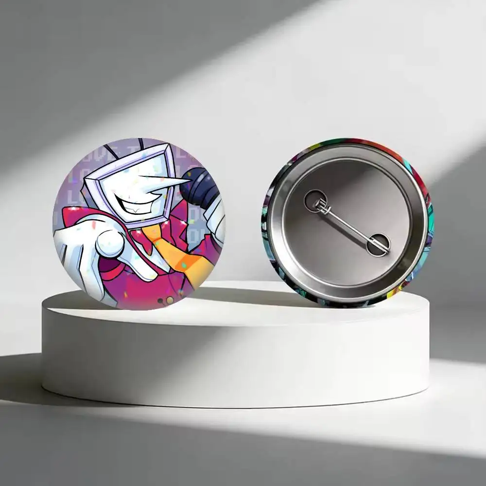 Фото Забавные значки-броши Swatch Tenna 25 мм, 32 мм, 44 мм, 58 мм, 75 мм для аксессуаров и подарков №4