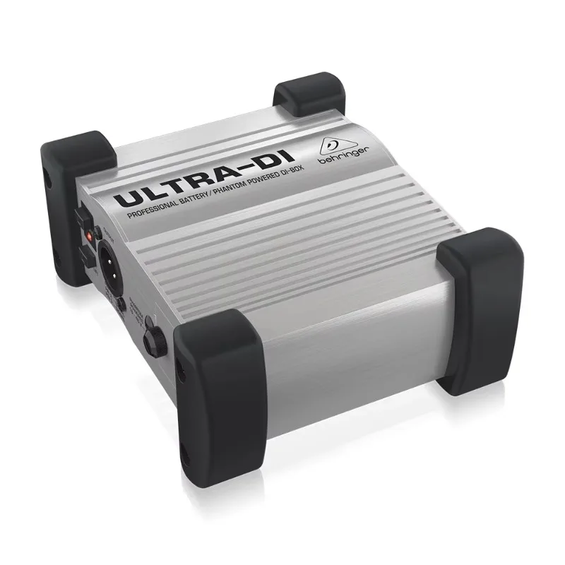 Фото Behringer DI100 Ultra-DI: 1-канальный активный DI-бокс для микрофонов и музыкальных инструментов, аудиооборудование для PA-систем №5