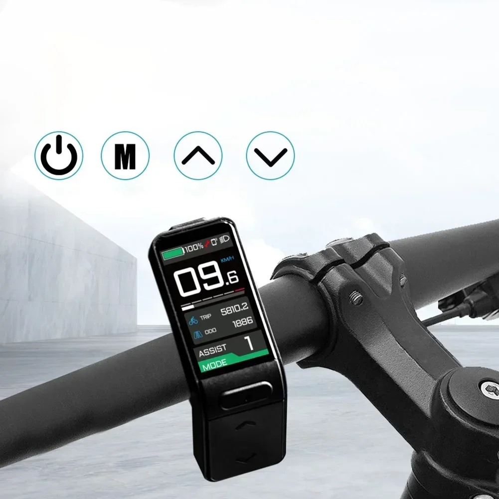 Водонепроницаемый цветной экран для Bafang BBS01/02 HD интуитивно понятный интерфейс