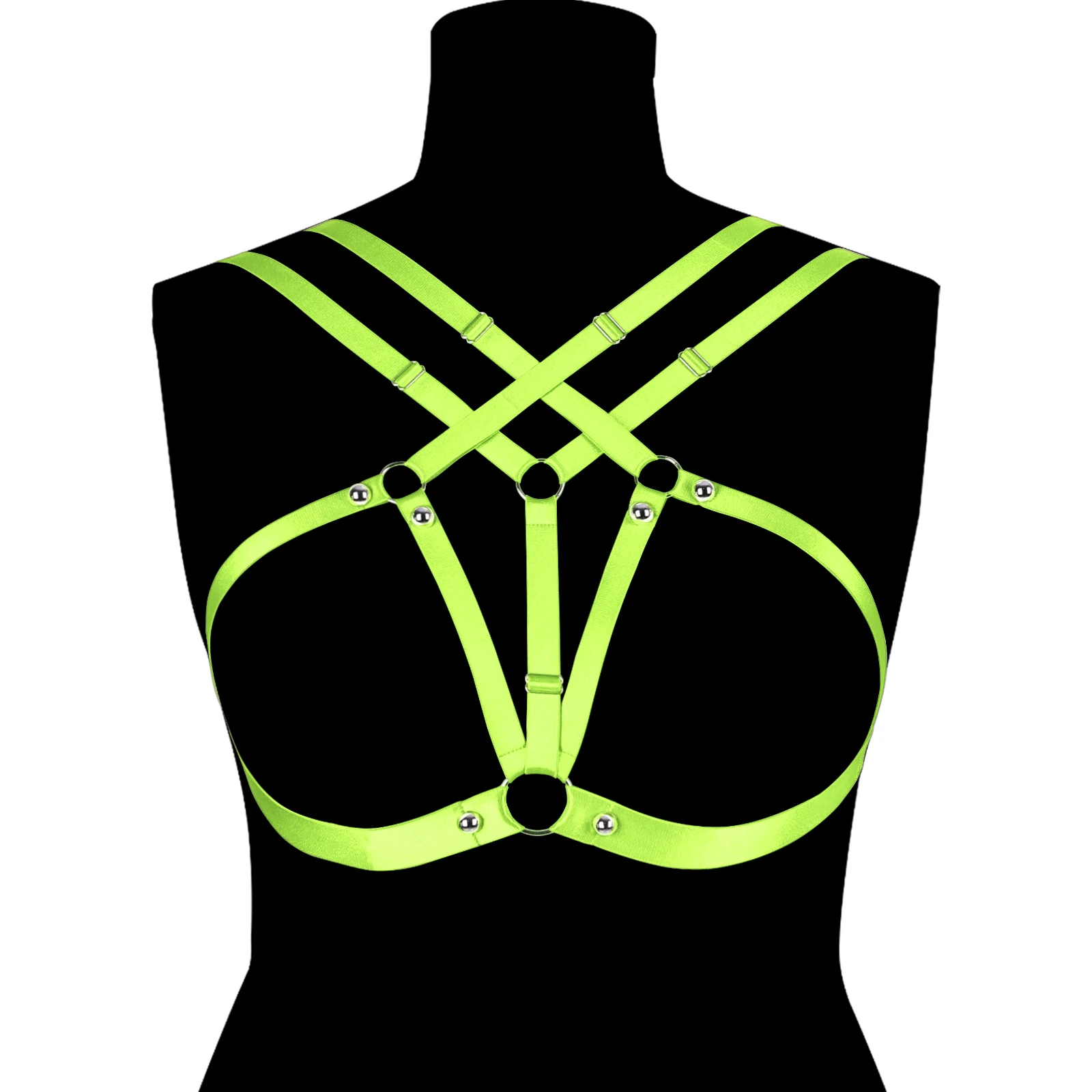 

Женский бюстгальтер-клетка в готическом стиле