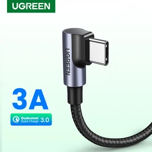 Зарядный USB C кабель Ugreen, серый, 0.5м1м2м