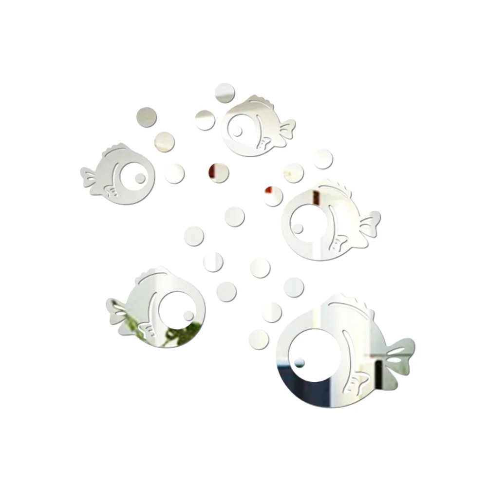 

Wall Stickers Mirror Acrylic Decals 3Dstickerdecor Removablediy Room Decal Living Adhesive Backdrop Mural Tiles Bubble Self Sofa