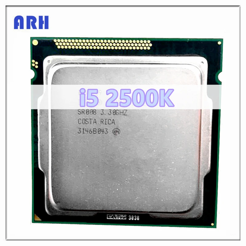 Четырехъядерный процессор i5 2500K 3 ГГц LGA 1155 TDP 95 Вт 6 Мб кэш-памяти с HD графикой |