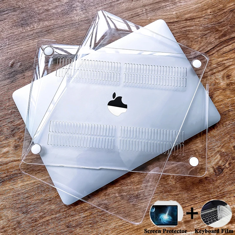 Laptop Case For Macbook Pro 16 A2485 M2 Chip ID Touch Bar for macbook pro 16 15.4 A1398 A1286 A1707 A1990 A2141 Keyboard Cover