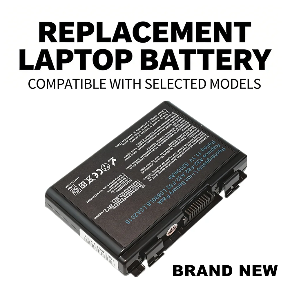 Фото Аккумулятор для ноутбука A32-F82 для ASUS K50IJ, K40IN, K40IJ, K60IJ, F82, A32-F52, L0690L6 №3