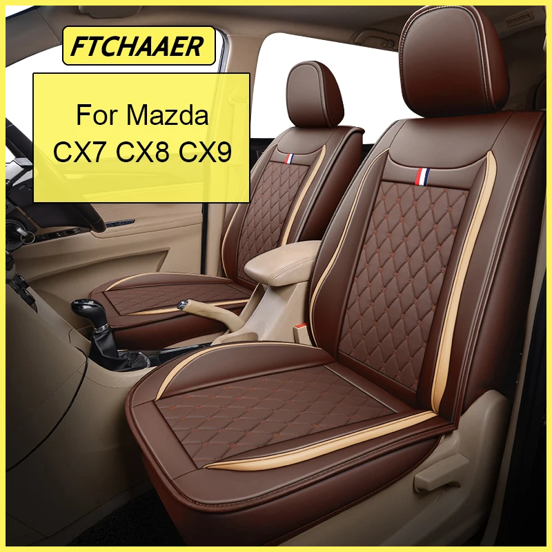 

Чехол FTCHAAER на автомобильное сиденье для Mazda CX7, CX8, CX9, автомобильные аксессуары, интерьер (1 сиденье)