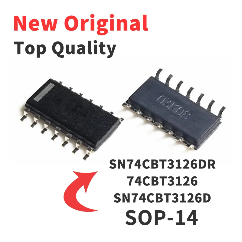 

5 Pieces SN74CBT3126DR 74CBT3126 SN74CBT3126D SMD SOP14 Chip IC Brand New Original