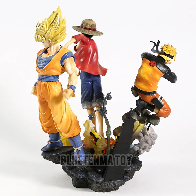 Суперсайян Сон Гоку драконий жемчуг цельная Обезьяна D Луффи удзумаки Наруто