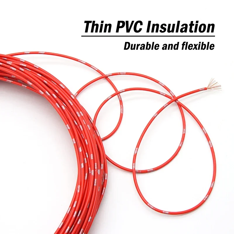 5–50 м AVSS Автомобильный модифицированный провод 22 20 18 16 14 13AWG Аудиокабель динамика