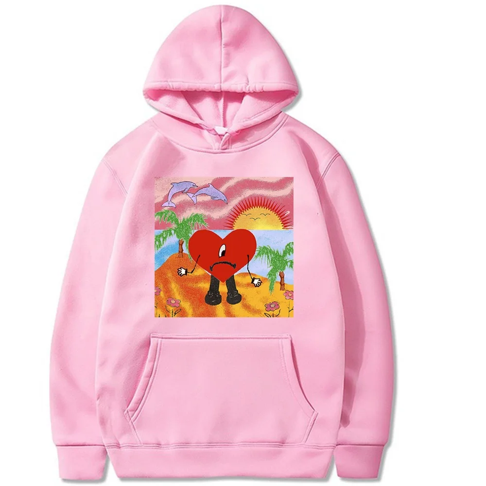 

Un Verano Sin Ti Bad Bunny Printed Hot Hoodie Women Men Kangaroo Keep Warm Sweatshirts Streetwear Graphic Hip Hop Fashion Tops