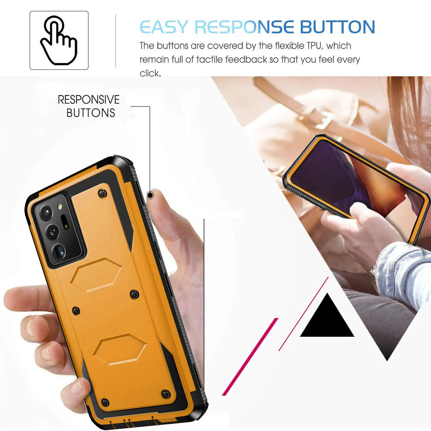 3 в 1 противоударный чехол для Samsung Galaxy Note 20