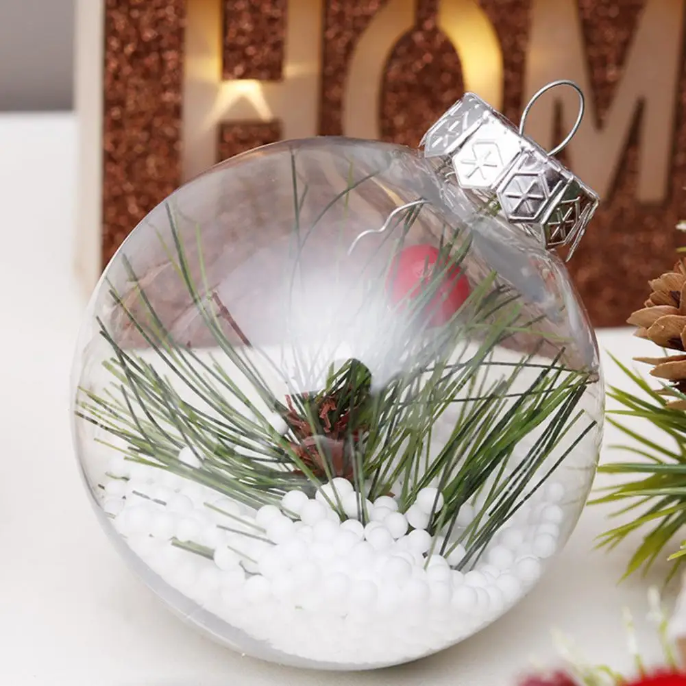 

Waterproof with Hanging Hole Decorative DIY Xmas Ball Set Home Decor