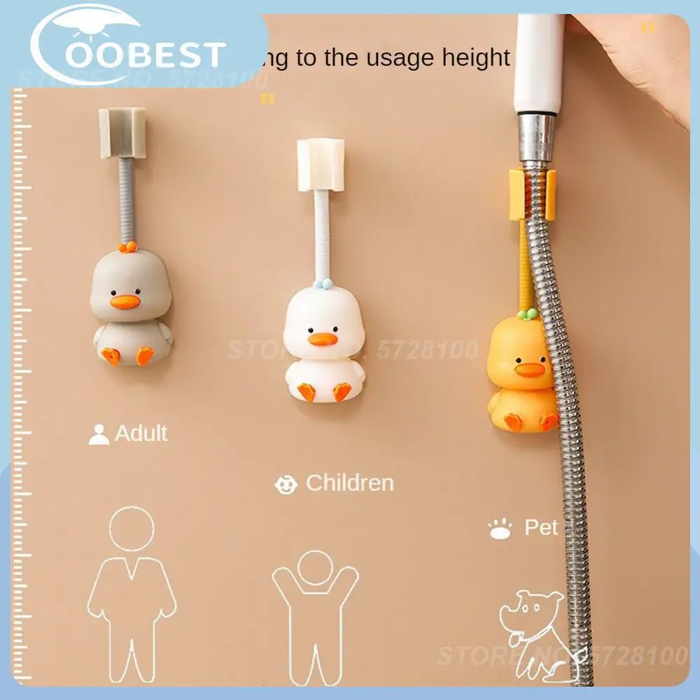 

Toilet Sprinkler Shelf Cute 360 Degree Adjustable Universal Support Wall-mounted Base Holder Strong Bearing Capacity