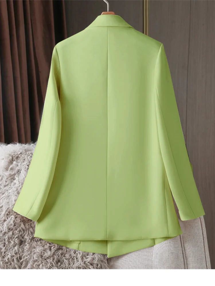 Women Coat Korean Fashion Loose Leisure Autumn Small Blazer Women's Versatile Solid Color Suit Top Female Jacket Commuting