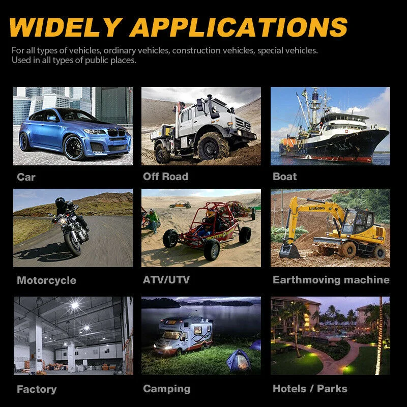 Водонепроницаемые светодиодные противотуманные фары двухцветные фонари для