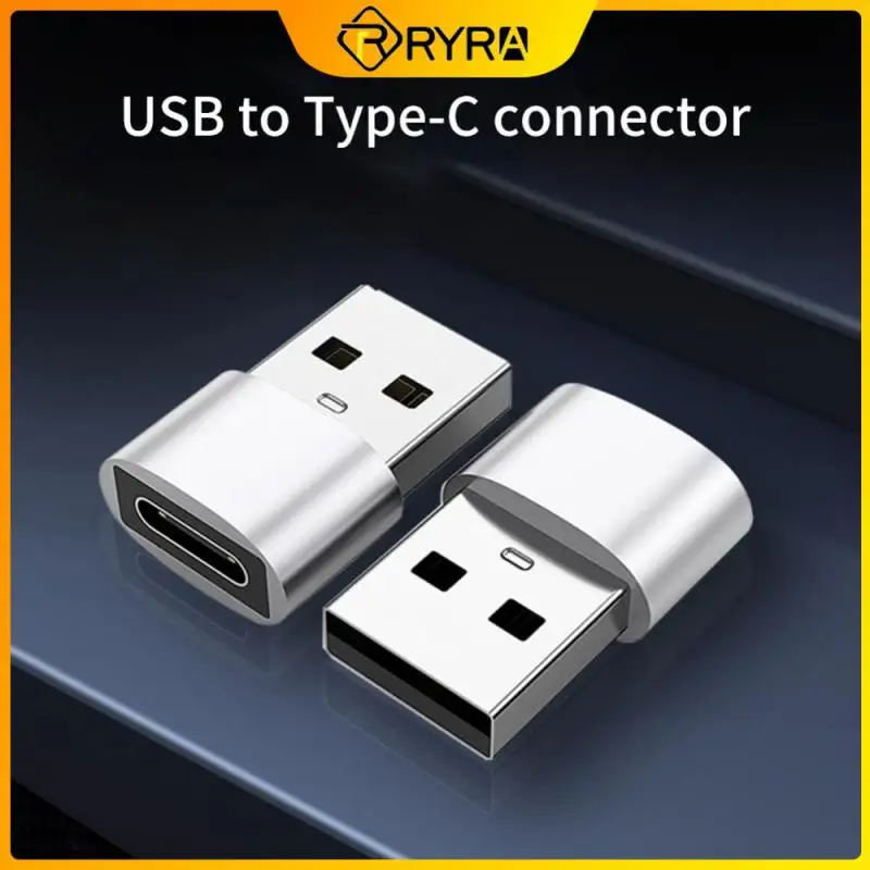

RYRA USB2.0 adapter Type-C is suitable for Apple data cable adapter PD fast charge converter C to A adapter