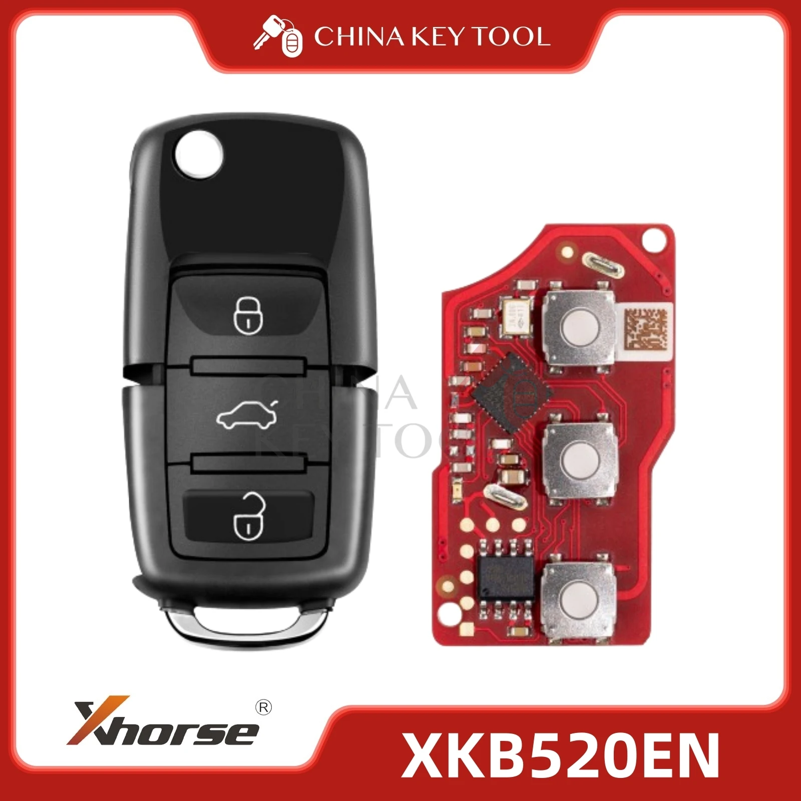 

Проводной дистанционный ключ Xhorse 2-го поколения XKA620EN XKB520EN XKBU21EN XKBU22EN XKFO22EN XKHO23EN XKHY21EN XKMQB5EN