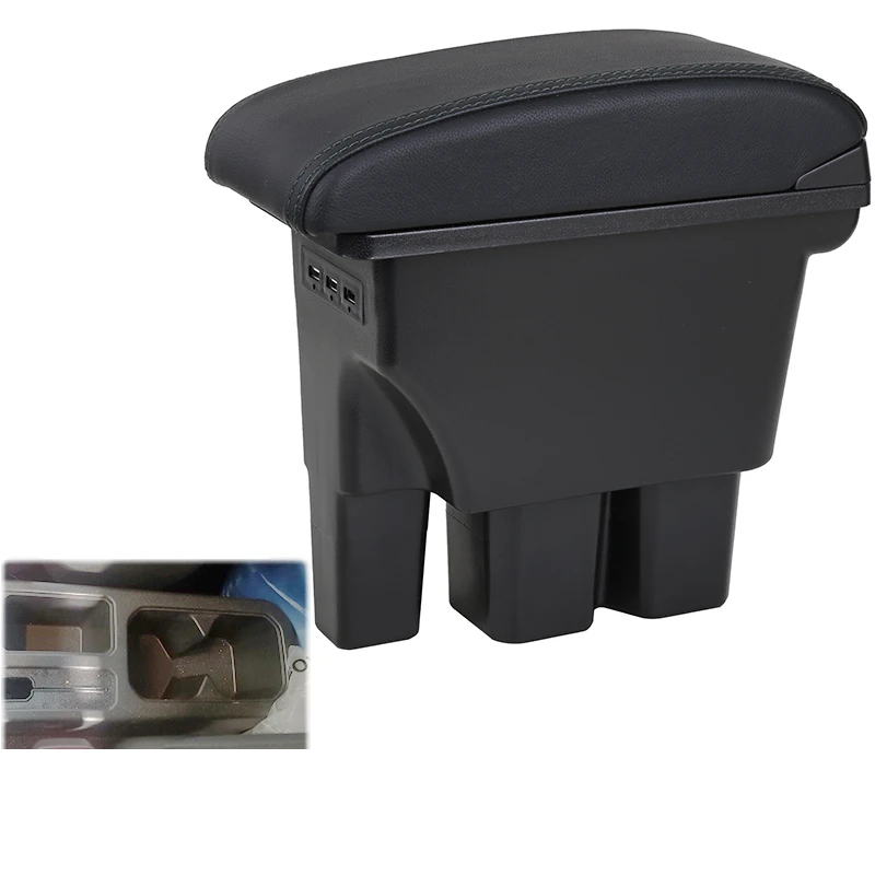 

Подлокотник для Suzuki Jimny JB64 Sierra JB74W 2019 2020 ящик для хранения в подлокотнике автомобиля аксессуары для интерьера автомобиля Двухслойный 3USB