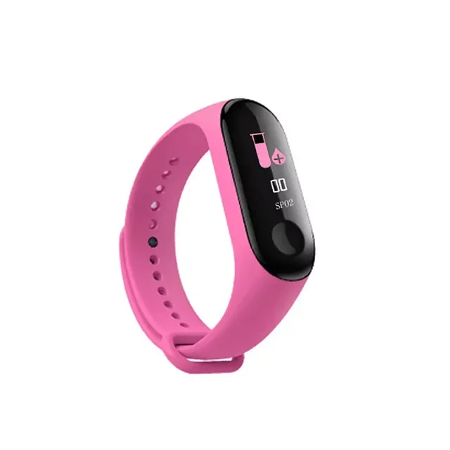 

M3 Smart Digital Watch Bracelet for Child Women with Heart Rate Monitoring Running Pedometer Colour Counter Health Sport Tracker