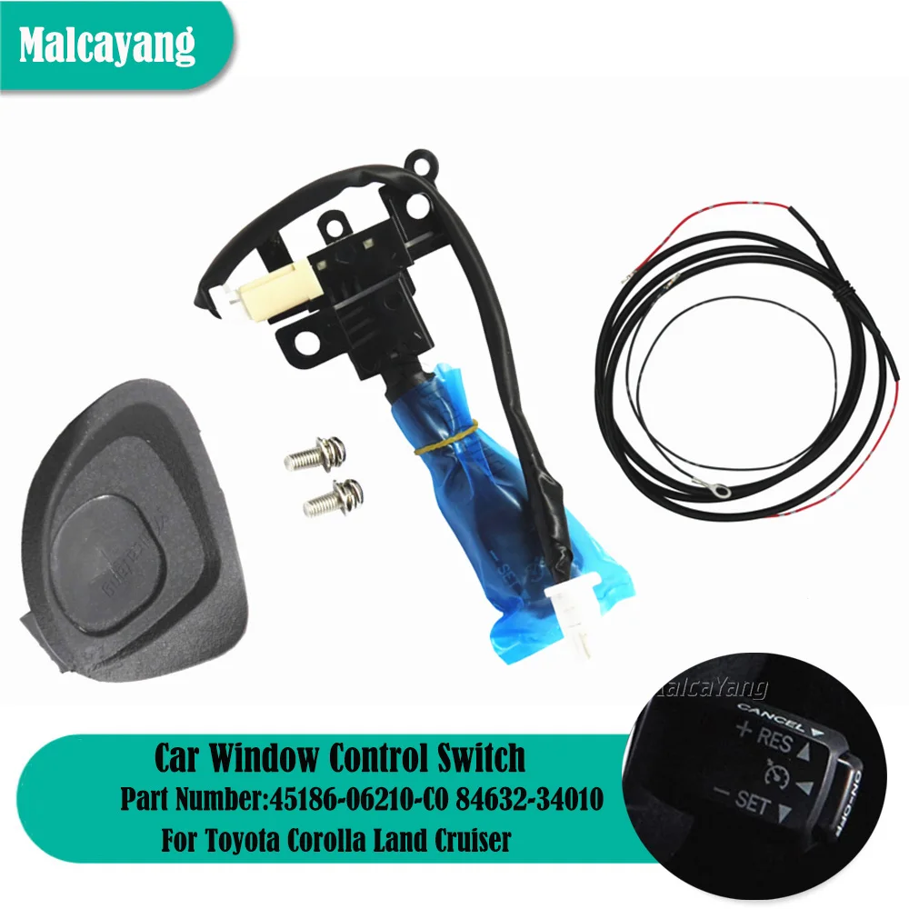 

Стайлинг автомобиля, телефон с выключателем круиз-контроля 45186-06210-C0 846320F010 для Toyota Camry Corolla Highlander RAV4 2009-2015