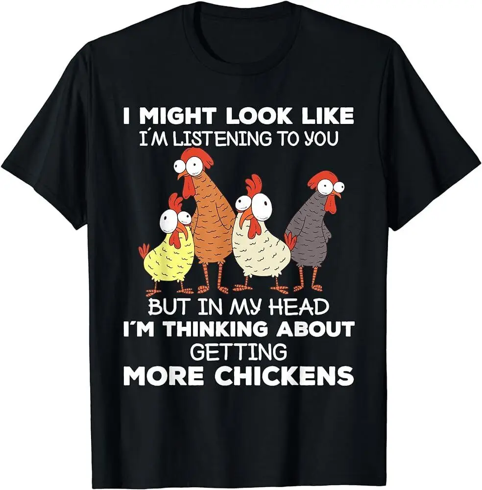 Я думаю о получении большего количества футболок для цыплят фермерских фермеров