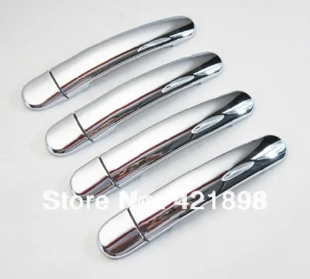 

Для VW Tiguan 2009-2016 ABS хромированная крышка дверной ручки 8 шт. автомобильные аксессуары наклейки W4