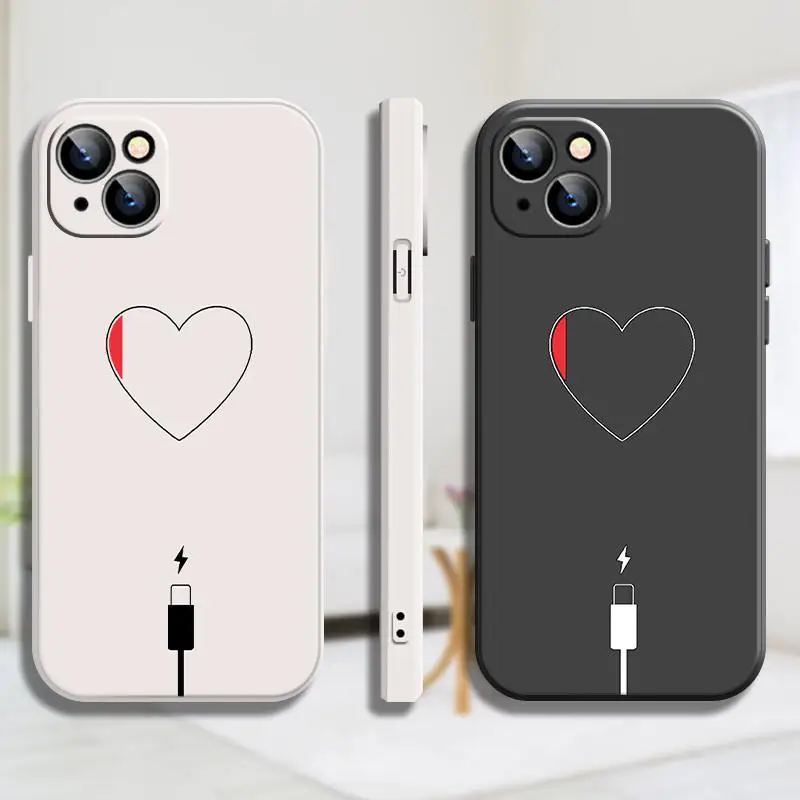 

Чехол для телефона с функцией зарядки для iPhone 11 Pro Max 11 Xs Xr X 7 6 SE 12 8 ProMax Plus Mini 6 s 13 2020 Gc6a Talkie TPU Ultra