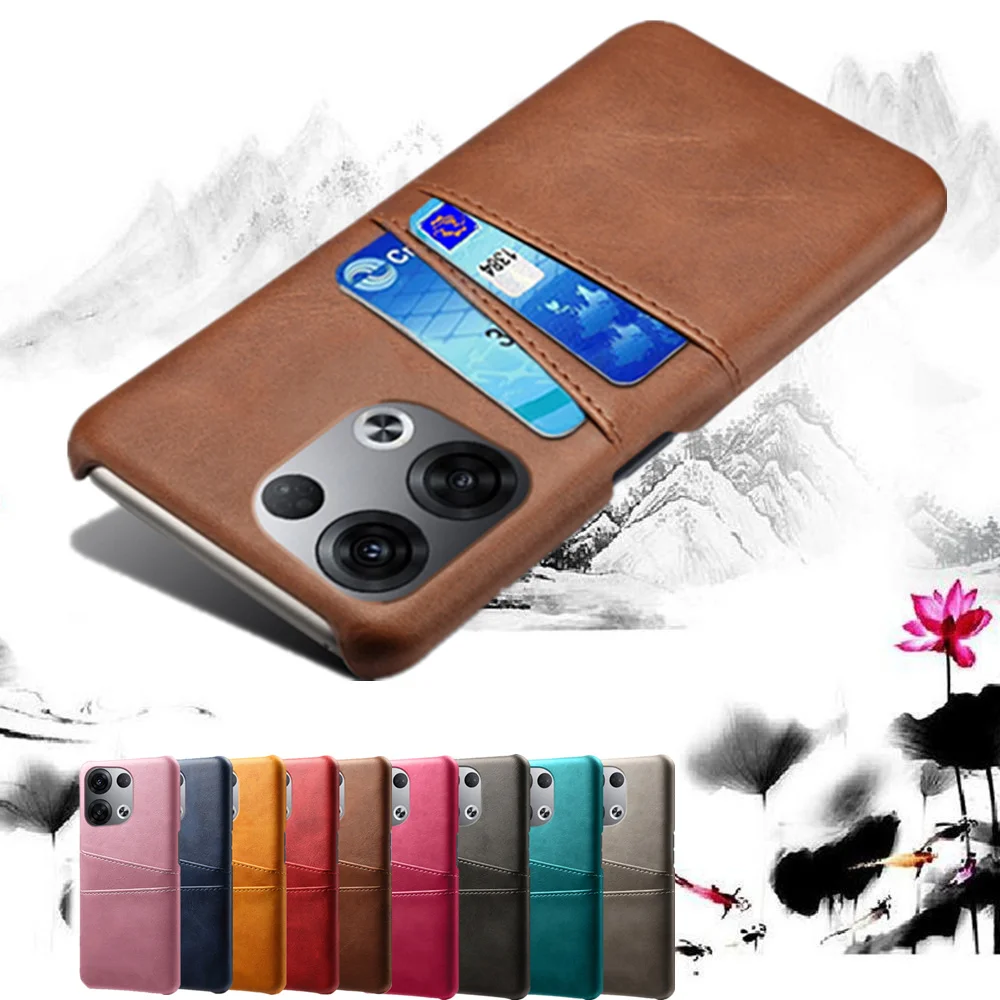 

For Cover OPPO Reno 8 Pro 5G Case Reno 8 Pro 5G Capas Luxury PU Leather Card Slots Case Cover For Fundas Reno 8 Pro Coque