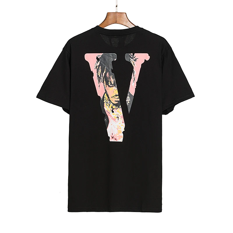 

VLONE Men's / Women's Couples Casual Fashion Trend High Street Loose HIP-HOP100% Cotton Printed Round Neck T-Shirt 1563