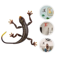 1pc durable creative iron gecko decoration gecko wall ornament for room wall home
