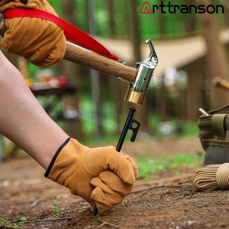 12 упаковки гвоздей для палаток Сверхмощные стальные гвозди Колышки кемпинга