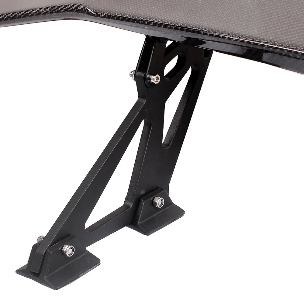 

Универсальный матовый черный задний спойлер для багажника, высокие крылья GT, спойлер для всех автомобильных седанов