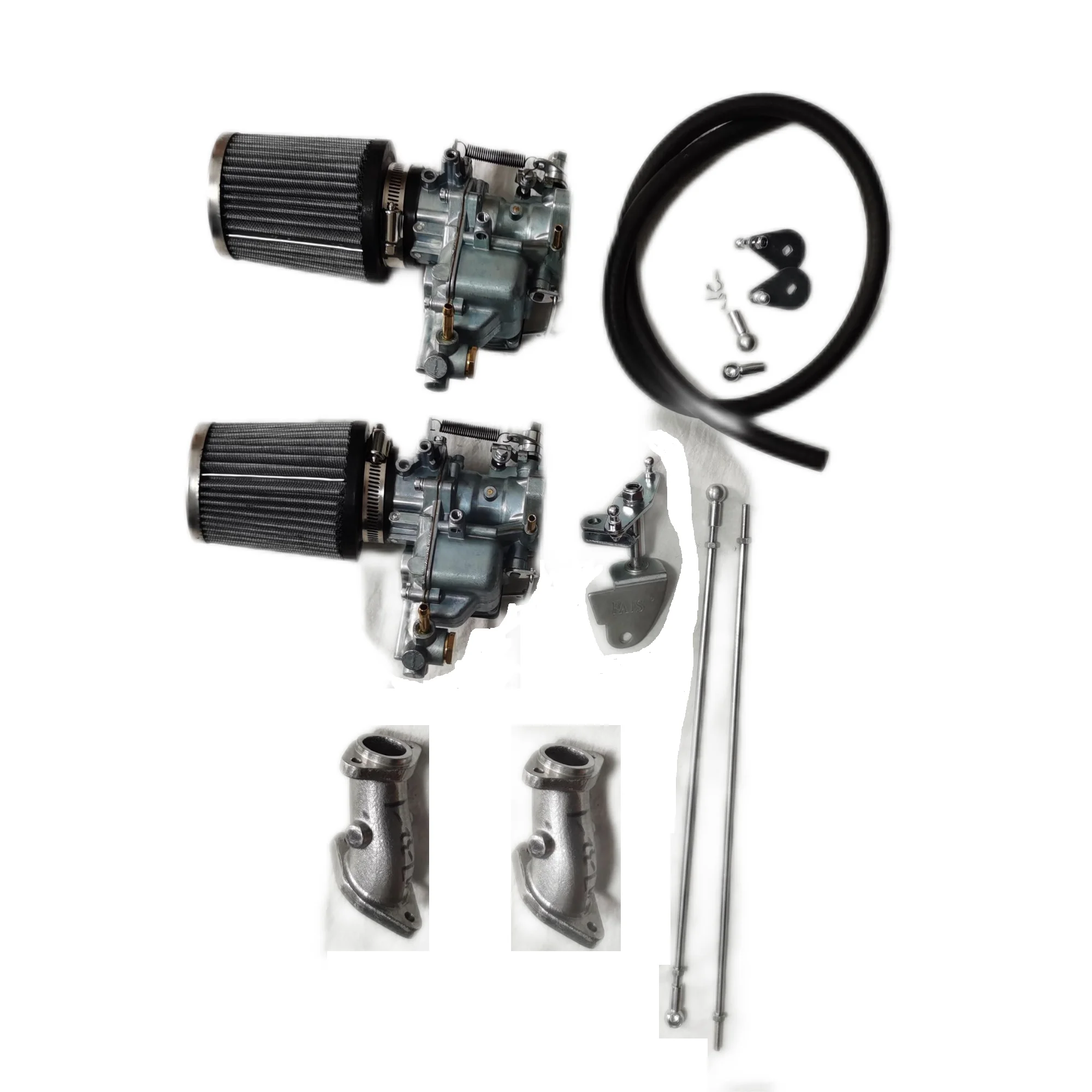 

CZ5-2-34-2A DUAL 34ICT CARBURETOR FOR VW TYPE 1 FAJS 34ICT CARB KIT single port