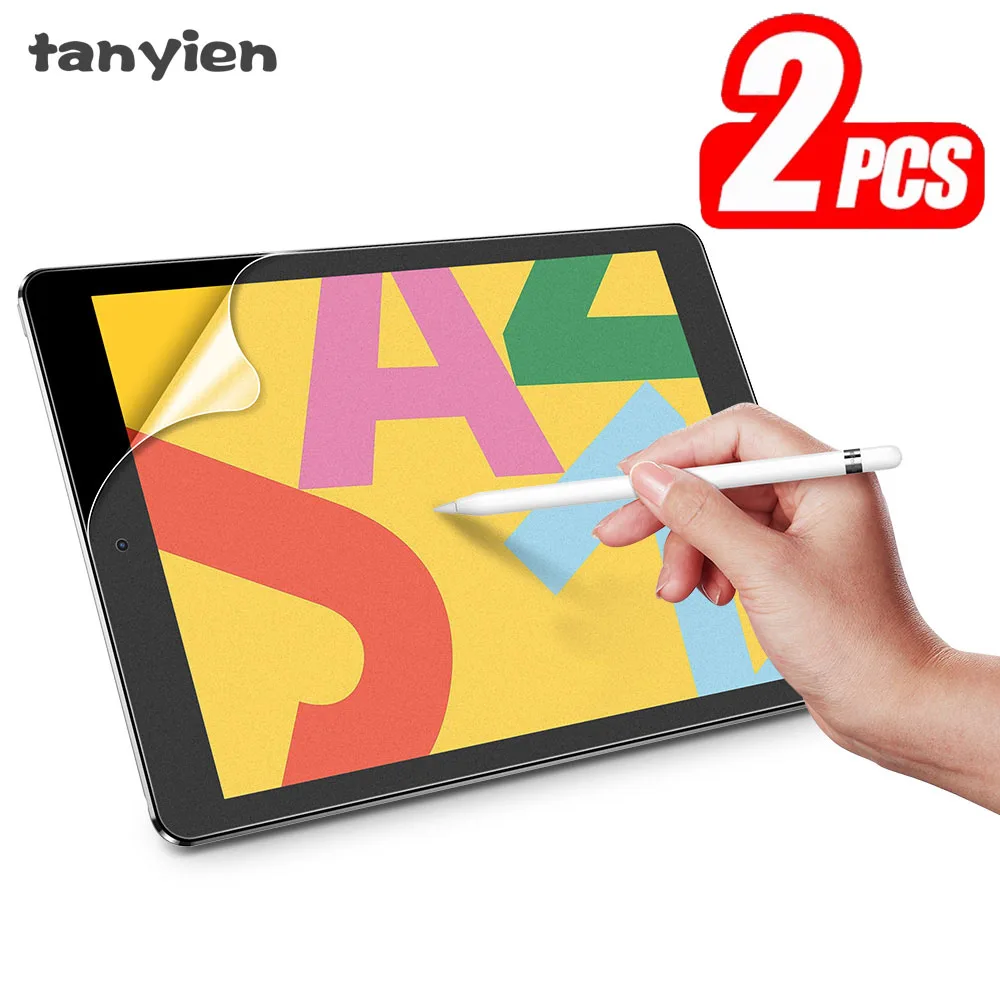 

(2 Packs) Paper Like Film For Apple iPad 2 3 4 5 6 7 8 9 9.7 10.2 3th 4th 5th 6th 7th 8th 9th Generation Tablet Screen Protector