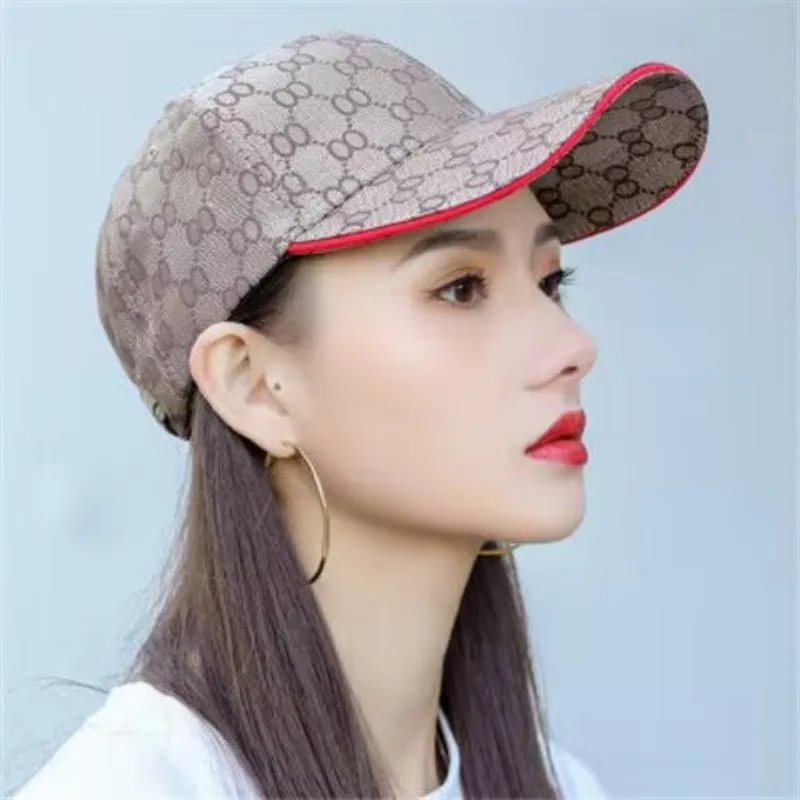 

Spring and summer design Korean version outdoor leisure sports men's Baseball cap women's gold wire sunshade cap