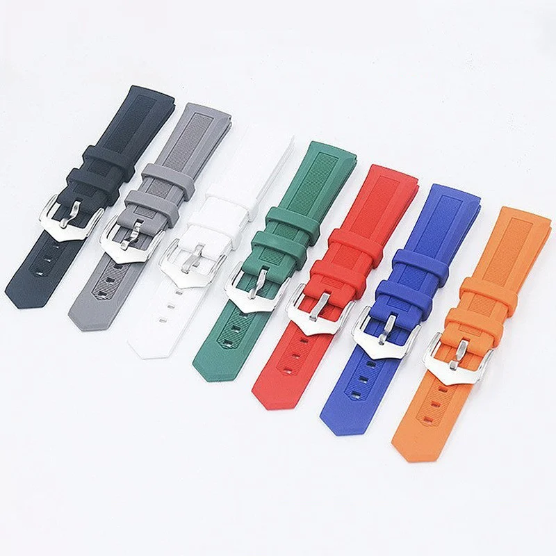 Резиновые силиконовые ремешки для часов водонепроницаемые браслеты ремешков TAG