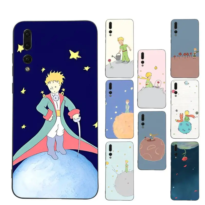 

MINISO Little Prince Phone Case for Huawei P30 40 20 10 8 9 lite pro plus Psmart2019
