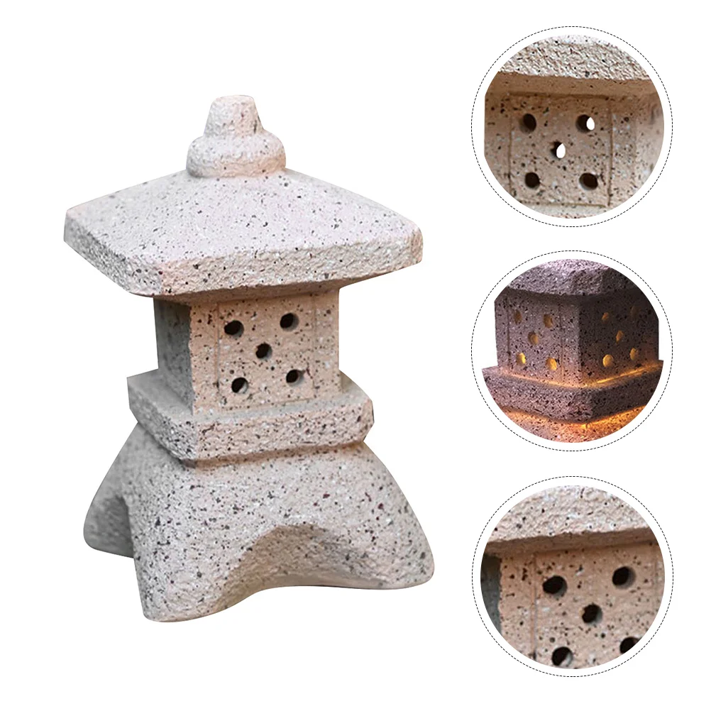 

Garden Scene Solar Lamp Ornament Outdoor Solar Lamp Resin Craft Scene Decor