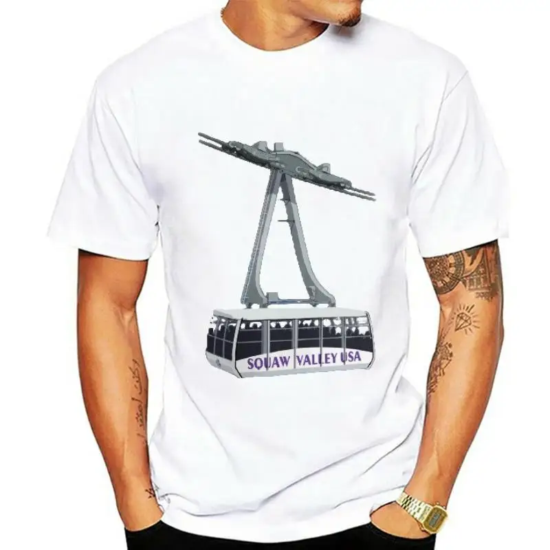 

Squaw Valley Ski Resort Short-Sleeve T-Shirt men t shirt