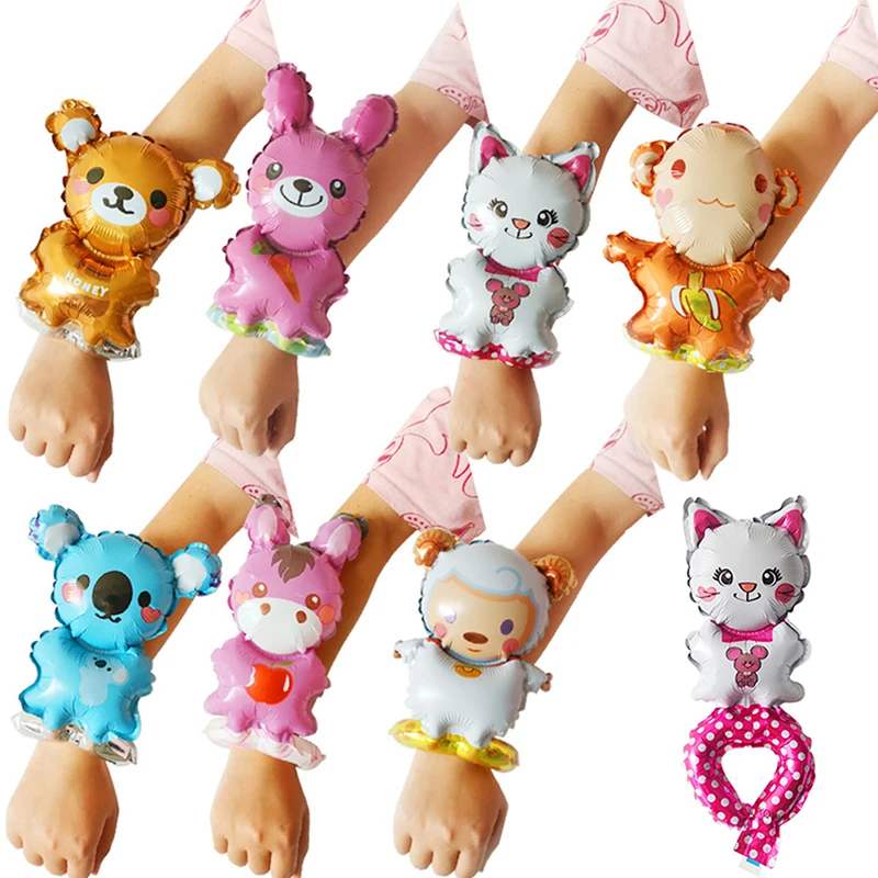 

25 шт., милые надувные шары в виде животных