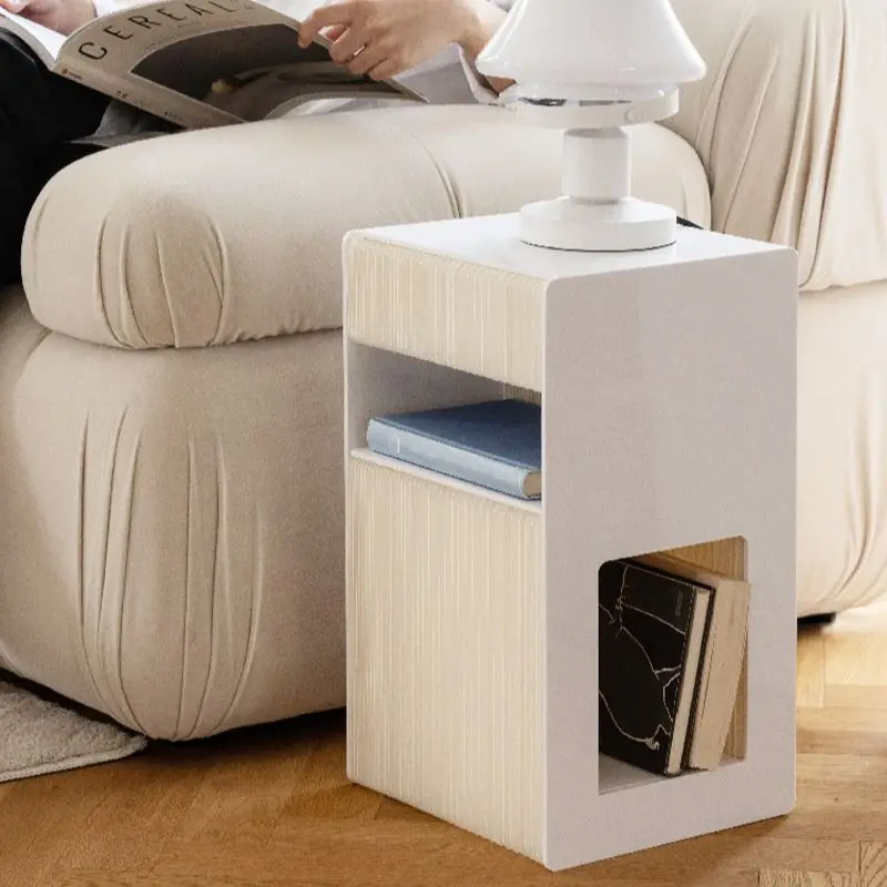 

Foldable storage Side table small coffee table corner light luxury modern bedside/sofa side cabinet 45*25*25.5cm/28.5*37*32.5cm