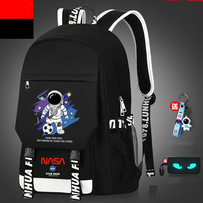

Astronaut football large capacity backpacks High quality nylon waterproof schoolgabs Cartoon printed schoolbags Laptop Backpacks