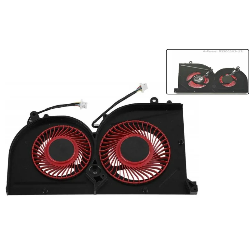 Для серии MSI MS-16K4 MS16K4 оригинальный новый вентилятор A-Power GPU BS5005HS 4-контактный