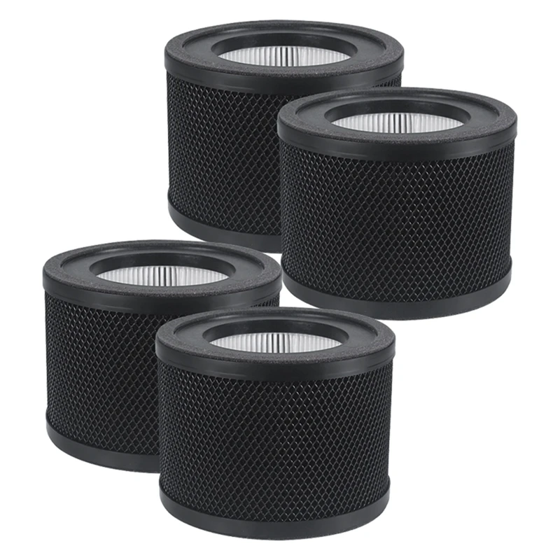 

4PCS Replacement 3-In-1 HEPA Air Filters For Taotronics TT-AP001 / VAVA VA-EE014 Air Purifiers Filter Accessories