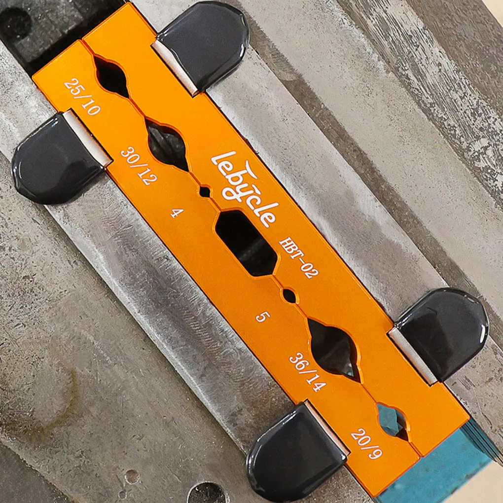 

Bike Pedal Spindle Vise Aluminum Alloy Hub Axle Chain Wheel Anti-scratch Jaw Insert Holder Clamp Bicycles Handtool