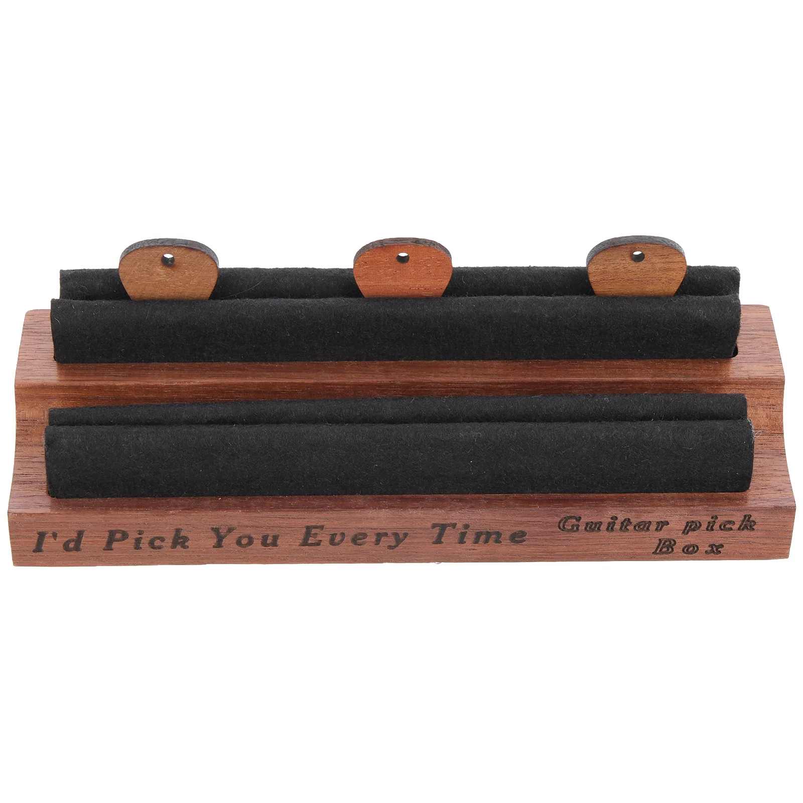 

Органайзер для гитары, аксессуары для медиаторов из натурального дерева